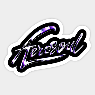 Aerosoul Unleashed: Colors Collide Sticker